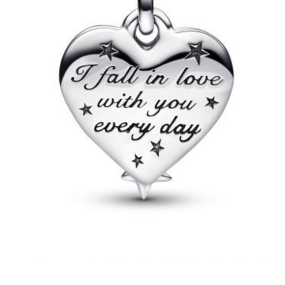 Pandora Charm "FALL IN LOVE" - Picture 3 of 7